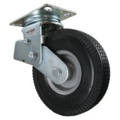 8" Air-Free Spring-Loaded Swivel Caster