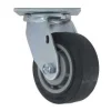 5" Black Performa Rubber Swivel Caster