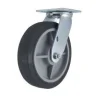 8" Black Performa Rubber Swivel Caster