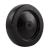 5" Black Rubber Wheel