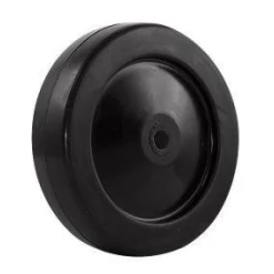 5" Black Rubber Wheel