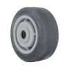 5" Black Thermoplastic Rubber Wheel