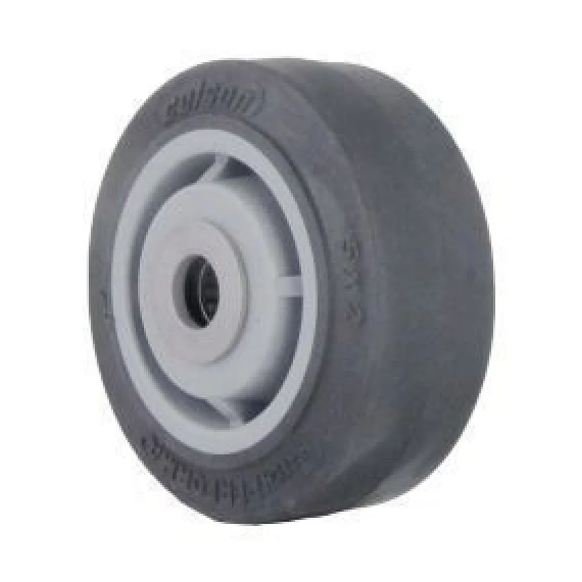 5" Black Thermoplastic Rubber Wheel