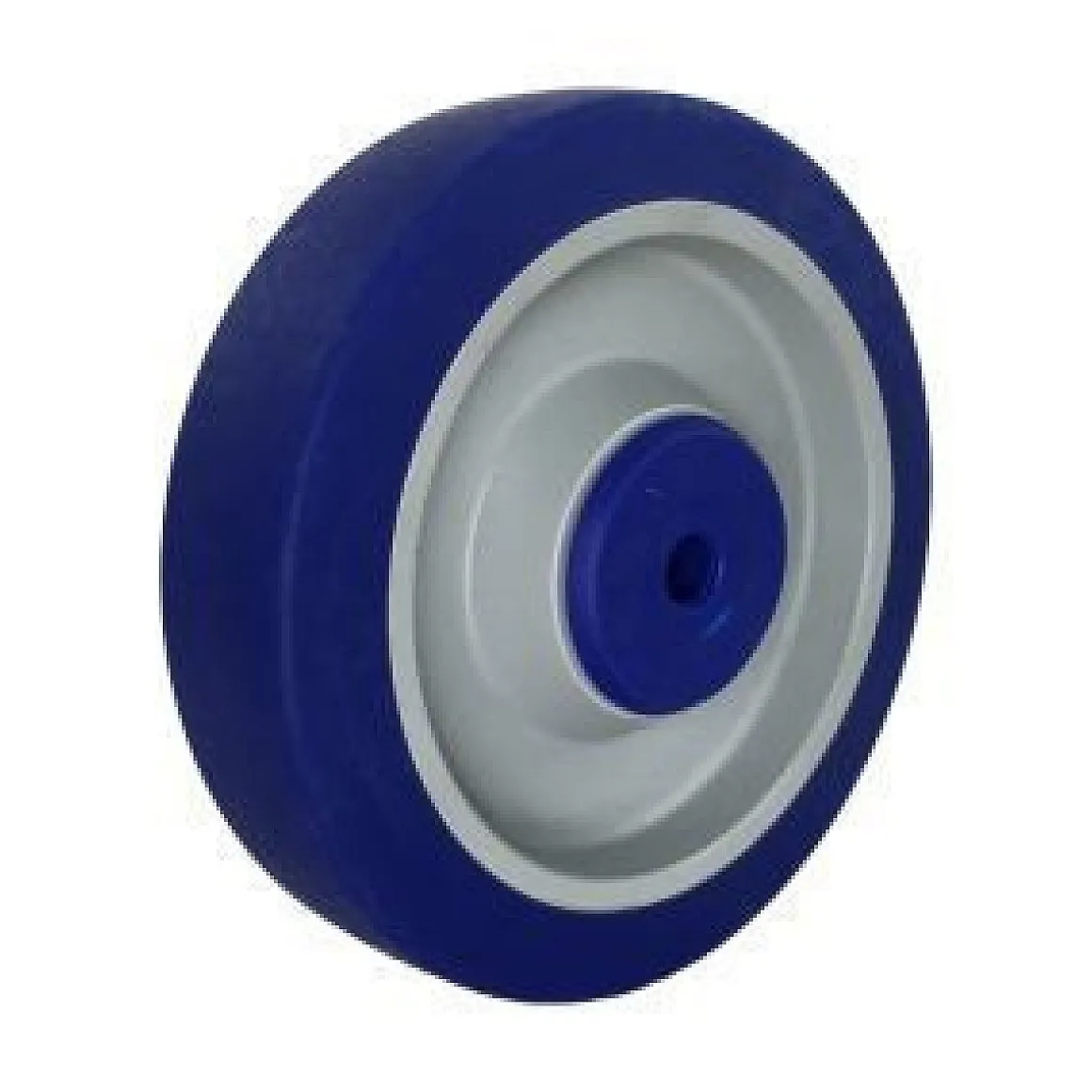 5" Blue Thermoplastic Rubber Wheel