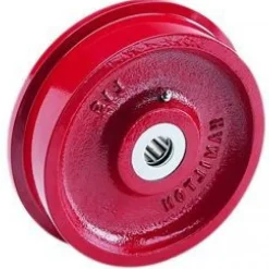 8-7/8" Cast Iron Flanged Wheel