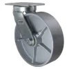 10" Cast Iron Kingpinless Swivel Caster