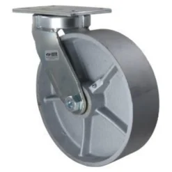 10" Cast Iron Kingpinless Swivel Caster