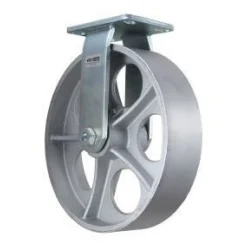 12" Cast Iron Rigid Caster