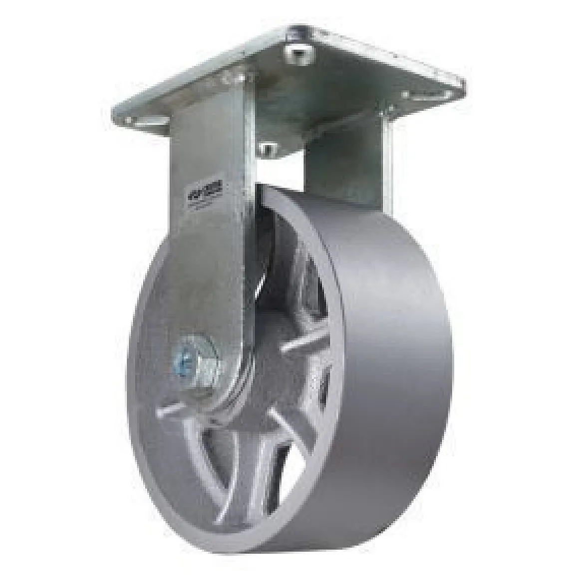8" Cast Iron Rigid Caster
