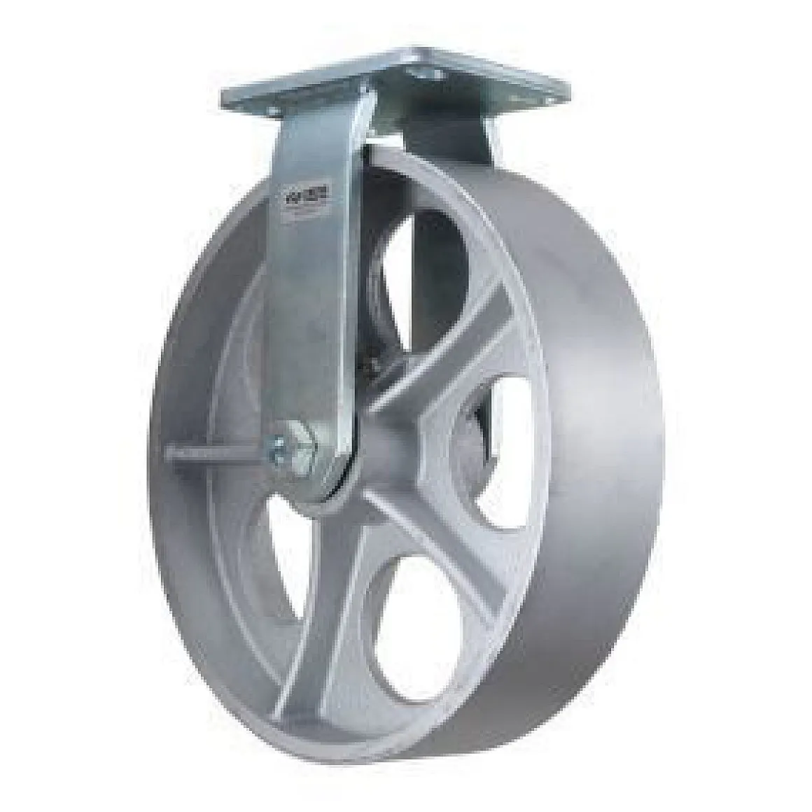12" Cast Iron Rigid Caster