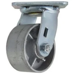 4" Cast Iron Swivel Caster