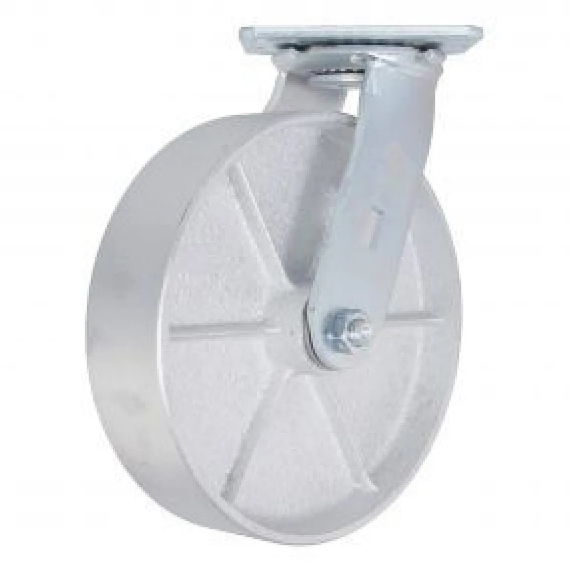 8" Cast Iron Swivel Caster