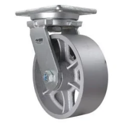 8" Cast Iron Swivel Caster