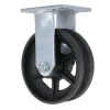 6" Cast Iron V-Groove Rigid Caster