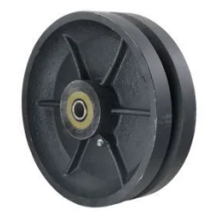 10" Cast Iron V-Groove Wheel