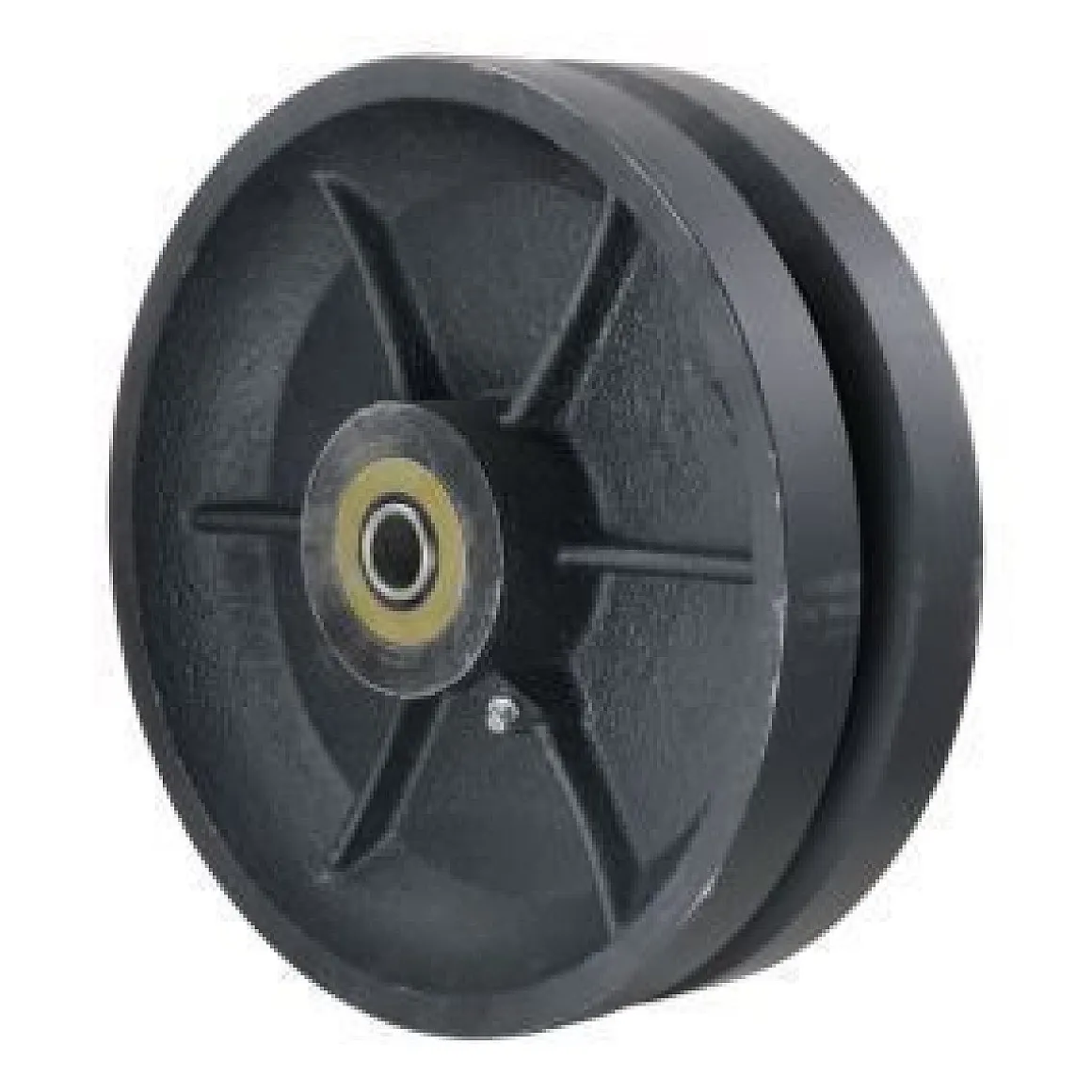 10" Cast Iron V-Groove Wheel