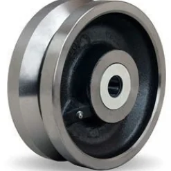 8" Cast Iron V-Groove Wheel