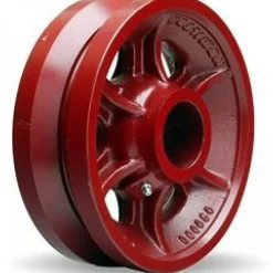 8" Cast Iron V-Groove Wheel