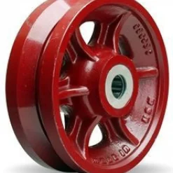 8" Cast Iron V-Groove Wheel