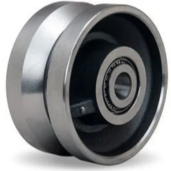 8" Cast Iron V-Groove Wheel