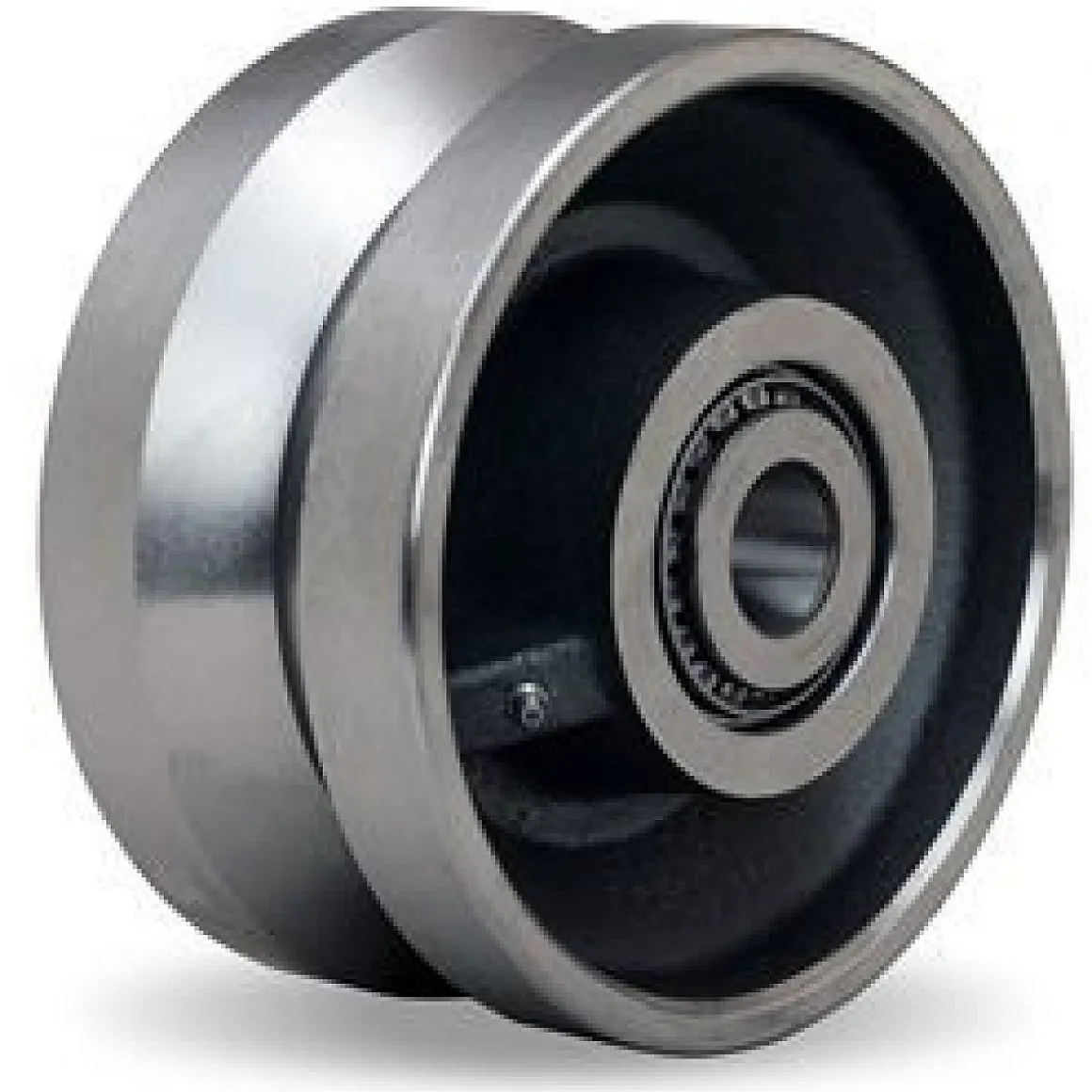 8" Cast Iron V-Groove Wheel