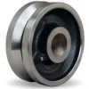 8" Cast Iron V-Groove Wheel