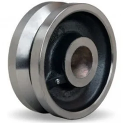 8" Cast Iron V-Groove Wheel