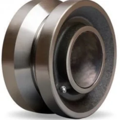 6" Cast Iron V-Groove Wheel