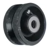 4" Cast Iron V-Groove Wheel
