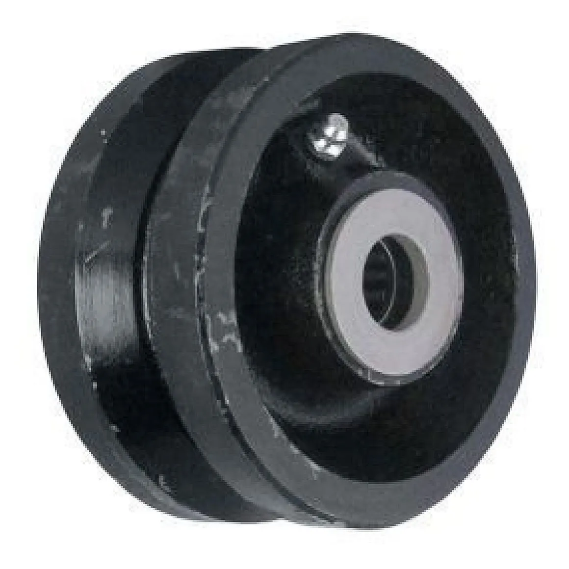 4" Cast Iron V-Groove Wheel