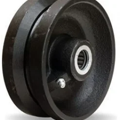 5" Cast Iron V-Groove Wheel