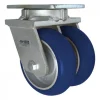 6" CC Apex ESD Dual-Wheel Kingpinless Swivel Caster