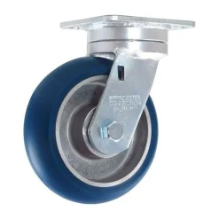 6" CC Apex ESD Kingpinless Swivel Caster w/ Extended Swivel Lead