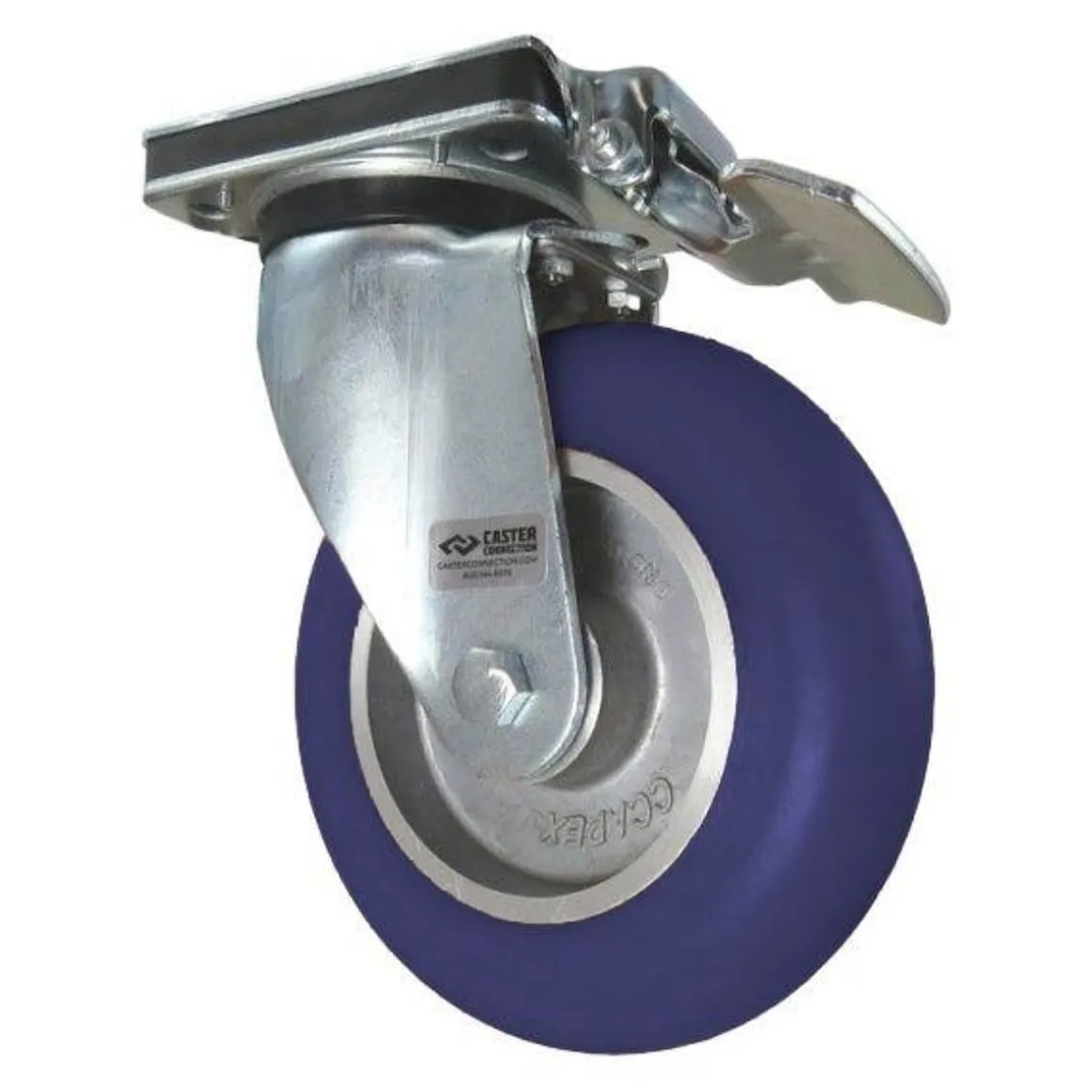 8" CC Apex ESD Swivel Caster w/ Ideal-Stop Brake