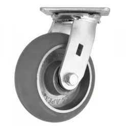 6" CC Apex Extended-Lead Kingpinless Swivel Caster