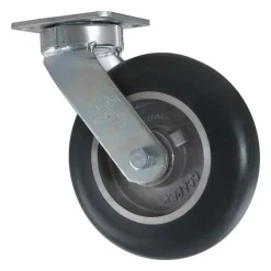 8" CC Apex Kingpinless Swivel Caster with Extended Swivel Lead