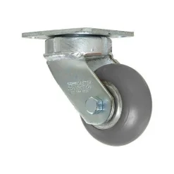 4" CC Apex Kingpinless Swivel Caster w/ Extended Swivel Lead