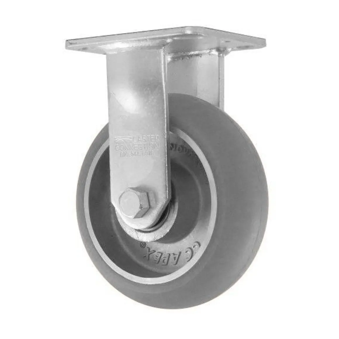 6" CC Apex Rigid Caster