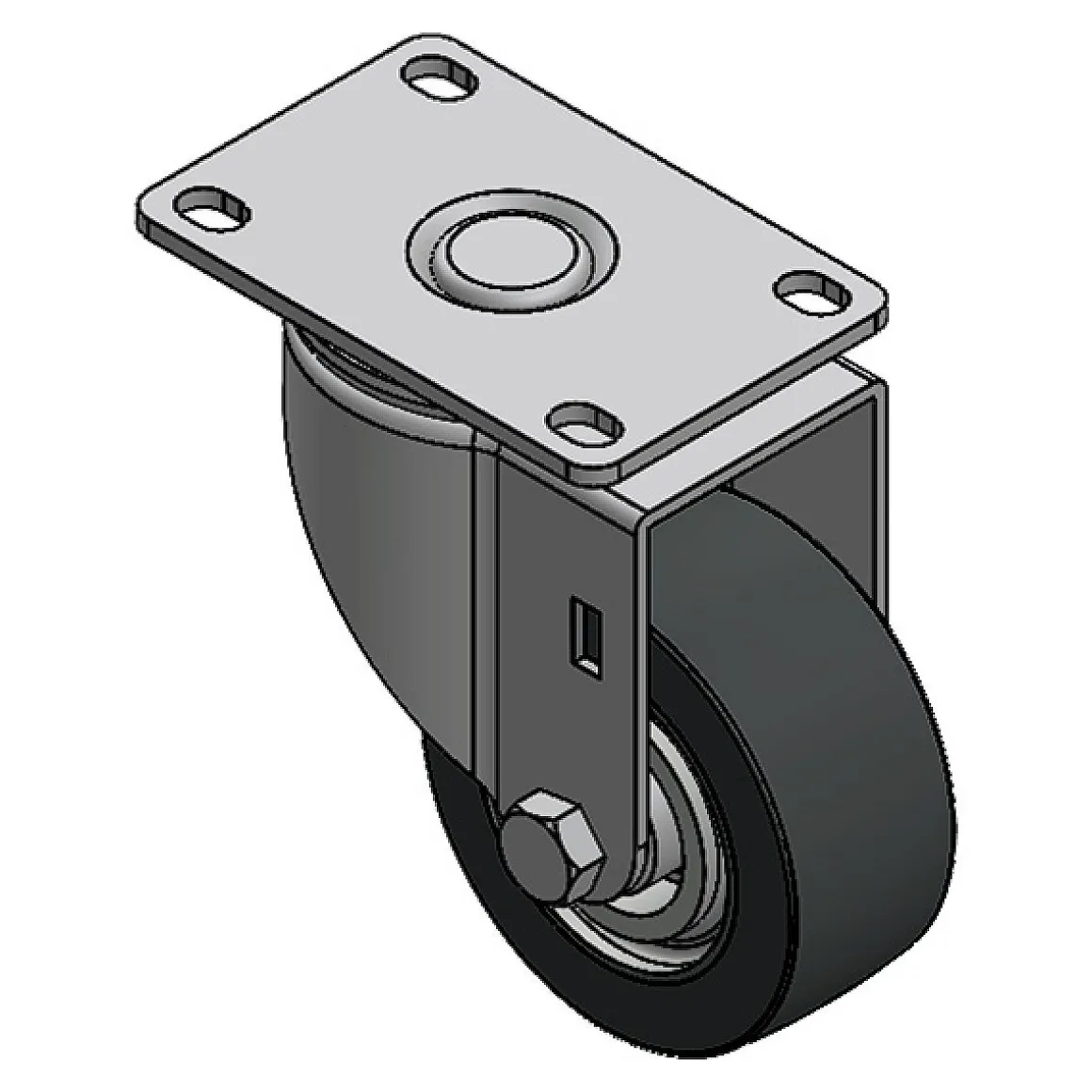 3" CC Apex Rigid Caster