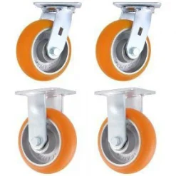 6" CC Apex set - 2 swivel/2 rigid