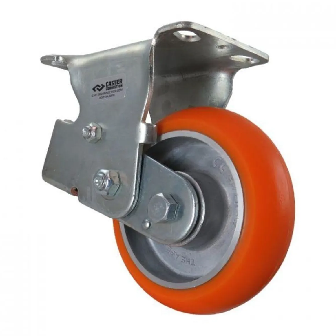 6" CC Apex Spring-Loaded Rigid Caster