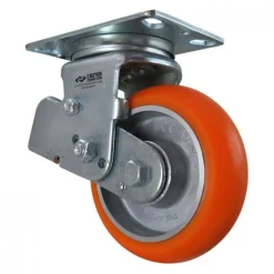 6" CC Apex Spring-Loaded Swivel Caster