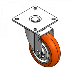 4" CC Apex Swivel Caster