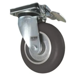 8" CC Apex Swivel Caster w/ Ideal-Stop Brake