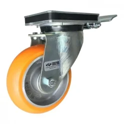 6" CC Apex Swivel Caster w/ Ideal-Stop Brake