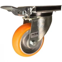 6" CC Apex Swivel Caster w/ Ideal-Stop Brake