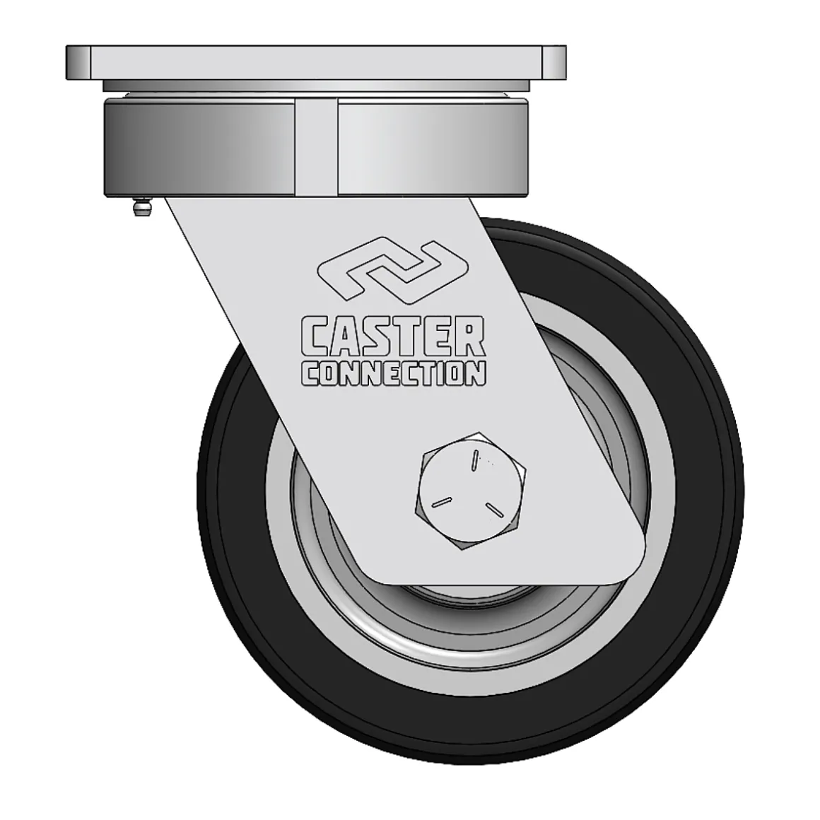 8" CC Dynamo 95A Heavy Duty Kingpinless Swivel Caster