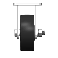 8" CC Dynamo 95A Heavy Duty Rigid Caster