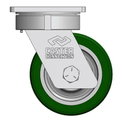 8" CC Dynamo 70D Heavy Duty Kingpinless Swivel Caster
