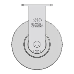 12" CC Juggernaut Cast Nylon Rigid Caster